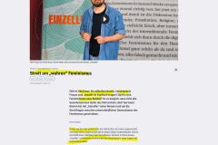 2023-03-18  sozusagen ein Streit um der Kaiserin Bart