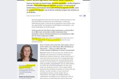 2023-03-25  ohne die Anstellung in der geschützten Werkstätte ( vormals Universität ) wär´  die treuherzig Dreinblickende nach drei  Wochen verhungert