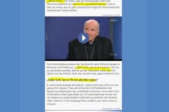 2023-04-02  also lieber Dr. Eminenz, eine These i.e. Behauptung, ist entweder wahr oder falsch aber nicht verantwortungslos