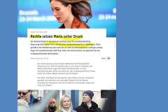 2023-04-02  linke Politikerinnen von rechten Wählern unter Druck gesetzt, es ist zum Weinen