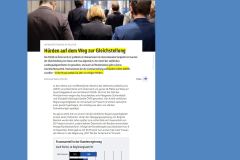 2023-06-28  vinkulierte Frauenquoten bei der Müllabfuhr und im Bergbau würden das Problem etwas lindern