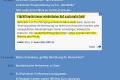 2023-07-12  der sattsam bekannte Ruf der Gutmensch*innen : Mehr Geld !