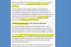 2023-08-11  würden die illegalen, extrem gefährlichen Überfahrten wieder am afrikanischen Festland enden, wär´ der Spuk nach 3 Monaten vorbei