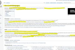 2023-09-01 Wikipedia zu ´Zero-Covid-Kampagne´ ( "einige" Wissenschafter & Mediziner sollten hier recht behalten )
