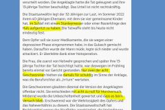 2023-09-16  ein Skandal, 14 Jahre, nur weil sie ihm den Hals aufgeritzt hat  ( die Notoperation war eh´ erfolgreich )