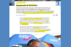 2023-09-20  echt stressig für die Demokratie, wenn die Falschen bei Wahlen die Mehrheit der Stimmen bekommen, so ein g´studierter Jurist