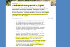 2023-09-22  rechtlich alles äußerst fraglich, nur die Verpflichtung der Bürger, für den Wahnsinn zu bezahlen, diese steht außer Frage