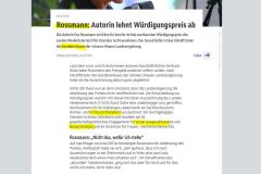 2023-10-02  um ihrem Protest gegen den Erlass zusätzliches Gewicht zu verleihen, sollte sie ihren Namen auf Rossfrau ändern