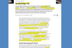 2023-10-17  Menschenhandel, illegaler Aufenthalt, Gefährdung der Staatssicherheit aber darüber hinaus keine Hinweise auf Radikalisierung. Humor haben´s, die Belgier