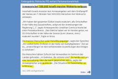 2023-10-17  wenn Juden aus der Kriegszone flüchten, ist das eigentlich wie Urlaub, so ein sogenannter Palästinenser