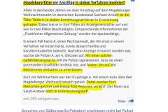 2025-01-04  dem Vernehmen nach werden nun die Richtlinien für die Gefährderansprachen substantiell nachgeschärft