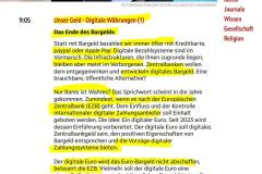 2025-01-27  das Bargeld ist´s, was euch noch vom chinesischen Untertanen unterscheidet, beteuert die EZB  naturgemäß nicht