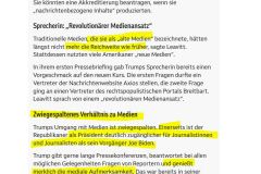 2025-01-29  so ein Lauser, der Donald, journalistische Schwergewichte durchwegs empört