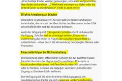 2025-01-30  Schulwahlfreiheit, um der sogenannten angeblichen Indoktrination zu entkommen, ja wo kämen wir denn da hin ?