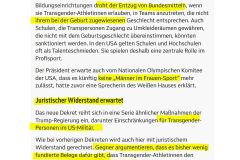 2025-02-06   Ex-Frauen im Männersport sind weiterhin zulässig,  g´winnen aber eh´ nix