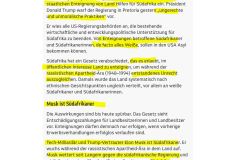 2025-02-08  eh´ klar, der rassistische SA-Elon will sich an der gutmütigen SA-Regierung rächen