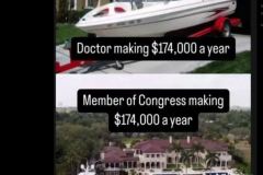 2025-02-22  $174000 a year, one group fears DOGE the other not so much