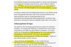 2025-02-27  Kastraten gehören in die Oper und nicht aufs Schlachtfeld, so der bitterböse Trump