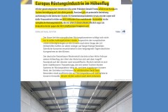 2025-03-05  endlich geht´s mit der Wirtschaft bergauf, ULyer hat schon ein paar saftige Bestellungs-SMS an ihre Freunde in der Rüstungsindustrie abgesetzt