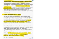 2025-03-16  die an den USAID-Staatszitzen nuckelnden Unabhängigen zeigen sich naturgemäß empört