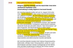 2025-03-17  kraftvoll vielschichtiger & elaborierter Georgefloydianismus unter´m Pali-Tuch, einfach epochal.