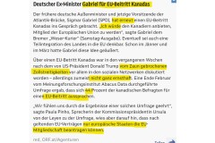 2025-04-05  und 56% der kanadischen Gänse sind nach Abacus für einen Beitritt zur Kubanisch-Venezolanischen Fortschrittsunion
