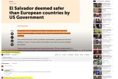2025-04-14  El Salvador safer than European countries, must be Trump´s fault