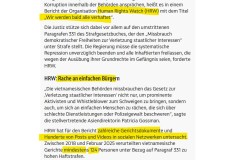 2025-04-22 die HRW-Kummerln ( geschmiert durch USAID und Soros ) sollten einmal ihren Blick nach England oder Deutschland richten, sie würden sich wundern