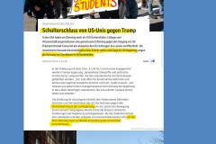 2025-04-22  immer dasselbe mit den studierenden Link*innen: unabhängig, ja natürlich, aber gut alimentiert mit Steuergeld