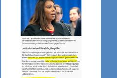 2025-05-09  habe offenbar Unterlagen gefälscht......eh´ nur eine MAGA Schmutzkübelkampagne gegen James, so CNN etc. ad nauseam