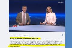 2025-05-12  der Trump, dieser Arsch, überall mischt er sich ein, dabei wollte die vife und fesche Baerbock hier Frieden stiften
