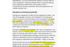 2025-05-21  der Song ´Shoot the farmer, kill the Boer´ ist ein echter Hammer, Ramaphosa not amused, Journalist*innen wütend, traurig & ratlos