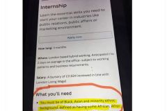 2025-06-20  hiring, based on skin colour, so progressive