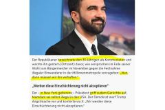 2025-07-02  links für die sog. Demokraten, ergo leicht rechts von Pol Pot, Good Luck NY!