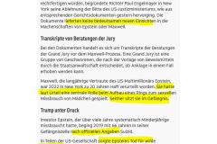 2025-08-12  ja, auch Trump verbrachte Zeit mit Epstein, aber nicht auf dessen  Kinder-Fick-Insel und nicht mehr, nachdem seine Verbrechen ruchbar wurden