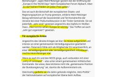 2025-08-23  gegen Frieden um jeden Preis - die Reindl-Meisinger klingt ganz nach K.K.´s  Die letzten Tage der Menschheit