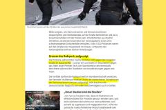 2025-09-15  wenn man keine Eier hat, ist gegen den gewalttätigen Pali-Mob naturgemäß kein Kraut gewachsen