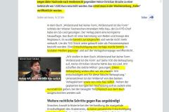 2025-09-18  kein Druck von Rechts, es wurde nur Recht gesprochen. Rau und sein Verbrecherverlag naturgemäß empört