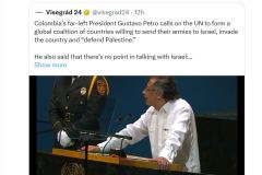 2025-09-24  Presidente Petro an insane communist, well yes, and a pathetic drug-addict too