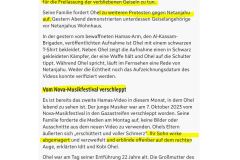 2025-09-23  als Belohnung dafür werden sie nun von westlichen Terroristenschwanzlutschern als  Staat, i.e. Terrorstaat, anerkannt