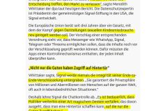 2025-10-01  Mme. Whittaker frönt ( oder insinuiert politisch korrekt ) dem Magischen Denken, Politiker wären i.d.R. die Guten, die Geschichte lehrt Anderes