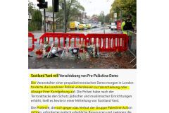 2025-10-03  die Veranstalter der Pali-Demo lehnen eine Absage ab....aha, soweit sind wir also schon