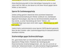 2025-10-14  hat diese widerliche linke Rechtstusse eigentlich bemerkt, dass auch das möglich ´ja´  einer Zwölfjährigen strafrechtlich bedeutungslos wäre ?