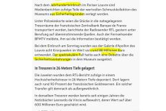 2025-10-25  wegen angeblich mangelnder Diversität der Polizeieskorte, hagelte es bereits geharnischte Kritik von Feministinnen mit besonderen Bedürnissen