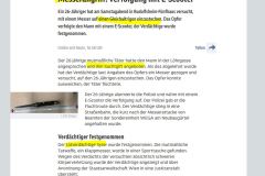 2025-10-26  der ´Tatverdächtige´ hätt´ völlig gereicht, die angegebene Provenienz ist geeignet Rechtsgerichtete zu strafbaren Gedanken anzustiften