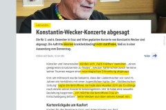 2025-11-21  K.W., der Hoheprister der linken Moralschnulze....er könnt´ zur Religion des Friedens konvertieren, da würd´ kein Journalist es wagen, ihn zu kritisieren