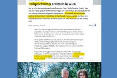 2025-12-03  zwei Bleichgesichter als Halbgeschwister... ?  da hätte der ORF doch ein  bissl mehr Diversität injizieren können