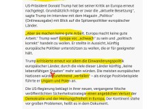 2025-12-09  der Arsch kritisiert schon wieder, dabei ist in Sachen Meinungsfreiheit in Europa eh´ alles in Butter